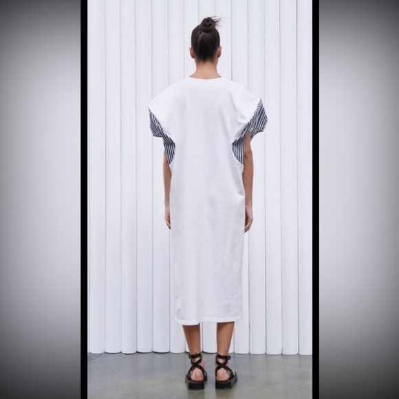 Zara puff sleeves white size S - Picture 2 of 5